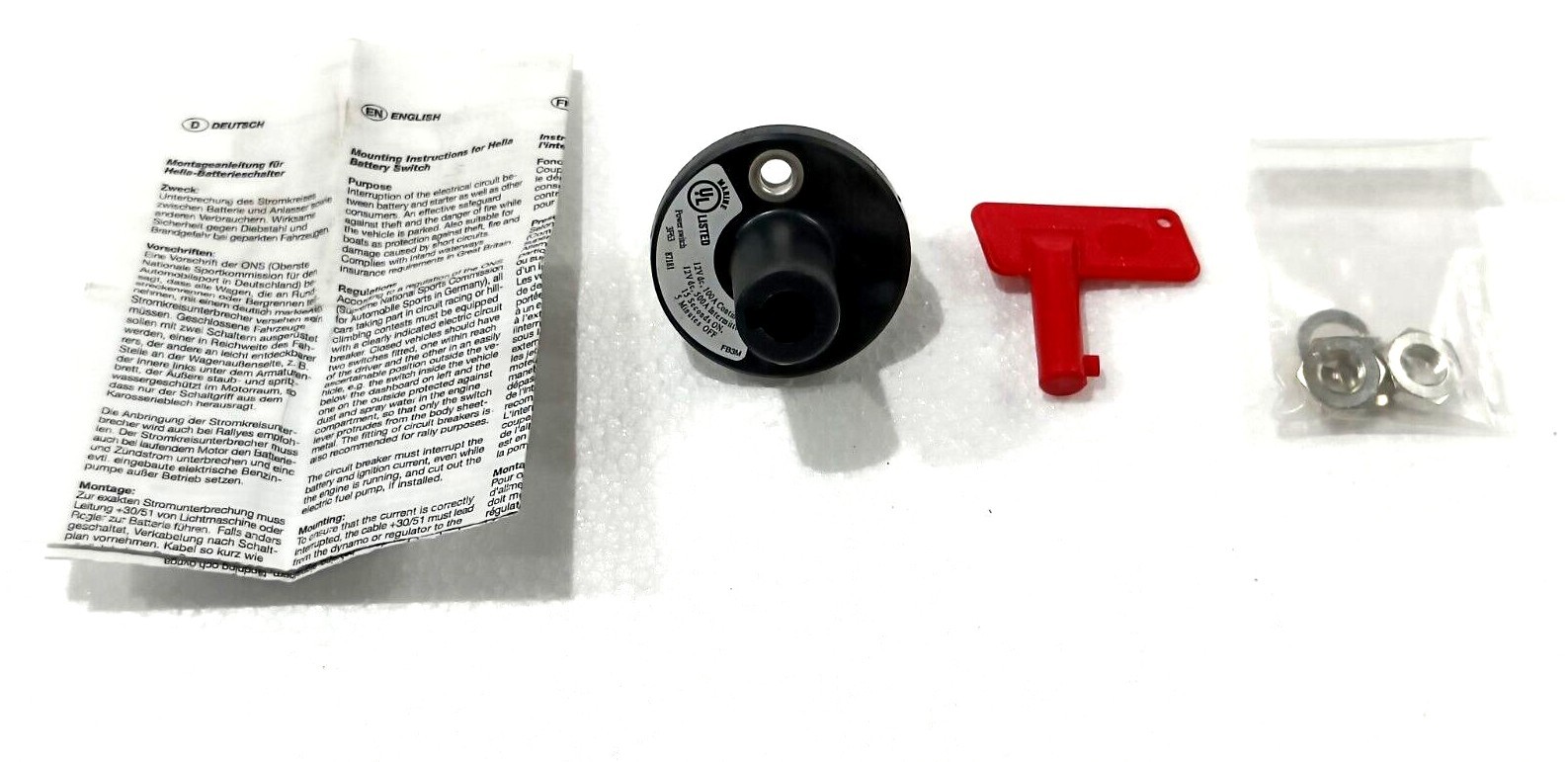 Hella Main Switch Battery Power Switch 3F63 NEW eBay