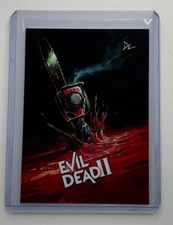 The Evil Dead ll Limited Edition Artist Signed Horror Classic Trading Card 4/10