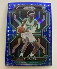 Kai Jones 75th Anniversary Logo Blue Prizm RC Hornets #323