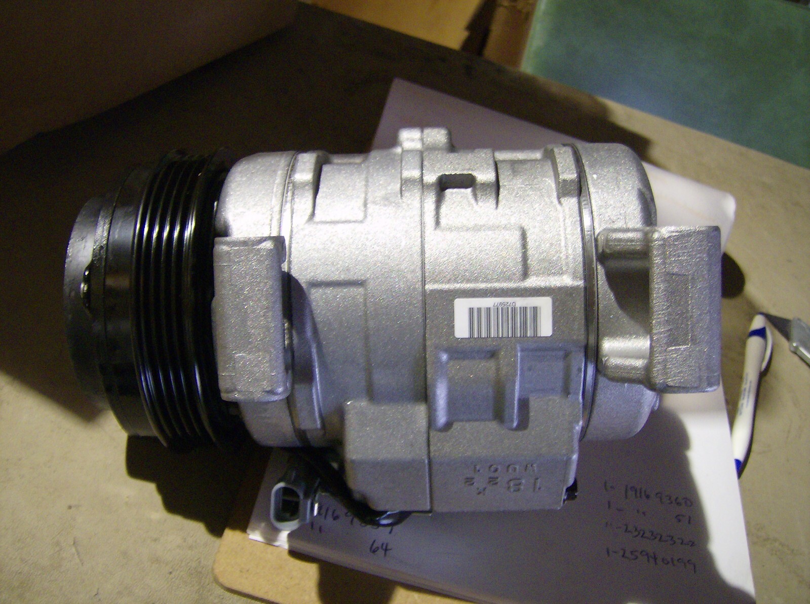 GENUINE GM ACDELCO 25940199 15-22146 A/C COMPRESSOR SILVERADO MORE 