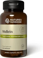 Nature’s Sunshine Mullein 100 Capsules – Respiratory & Lymphatic Support