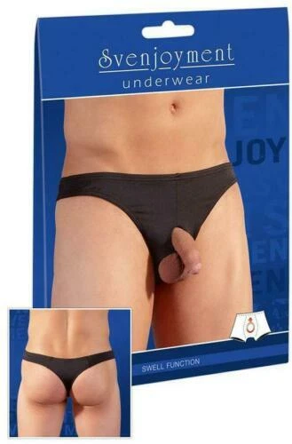 Sous-vêtements érotiques, ouverts, pour homme