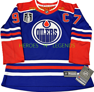 YOUTH-L/XL CONNOR McDAVID 2024 STANLEY CUP PATCH