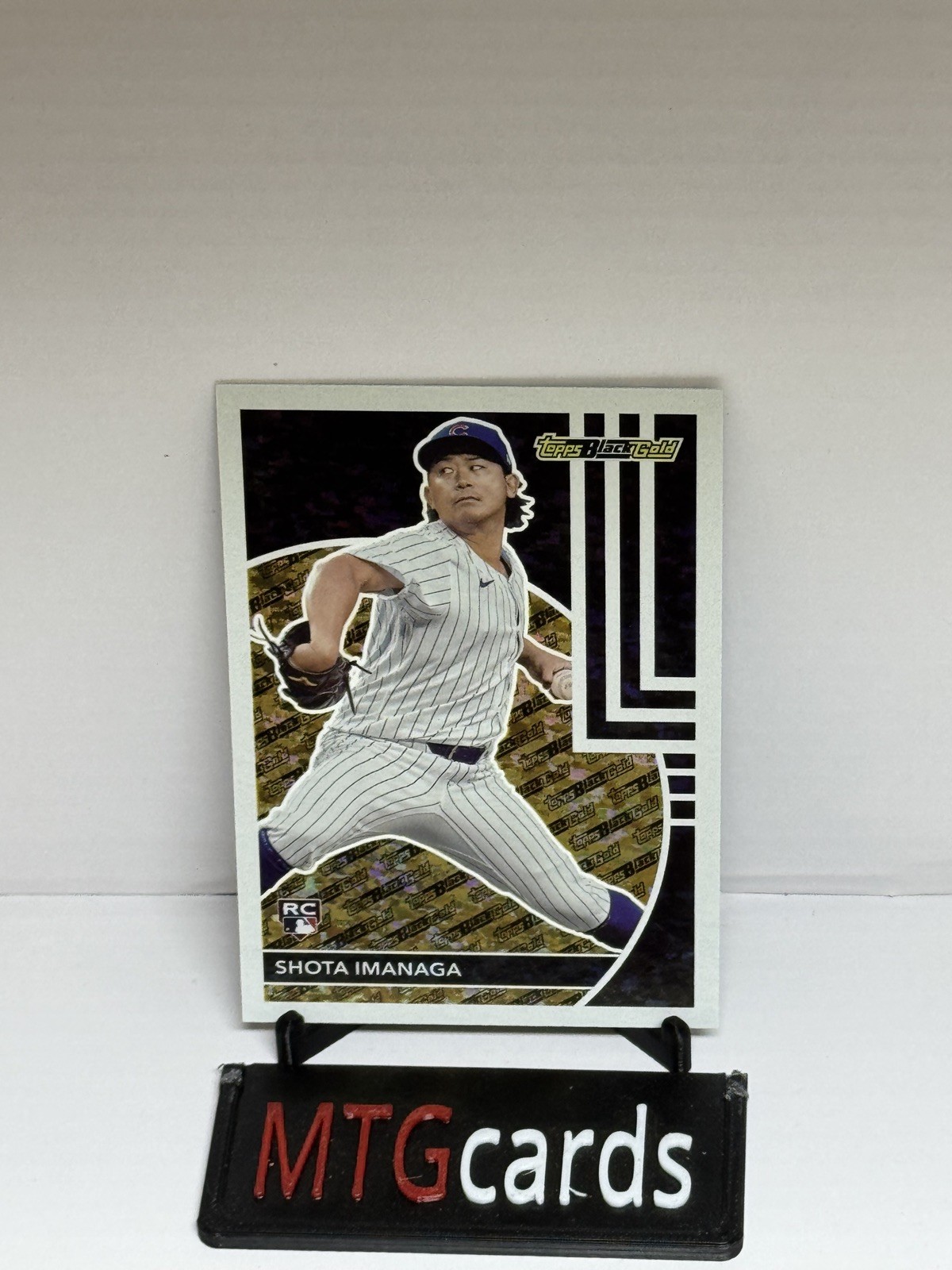 2024 Topps Update Topps Black Gold Shota Imanaga #BG-18 Rookie RC