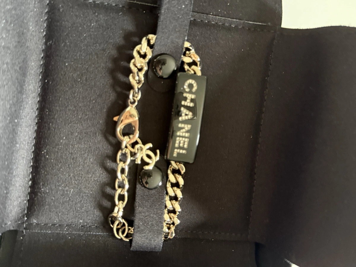 CHANEL Crystal Black Fashion Bracelets for sale | eBay