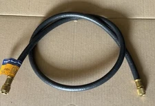 Yellow Jacket 15660 PLUS II 3/8" Charging/Vacuum Hose 60" with Straight Fittings