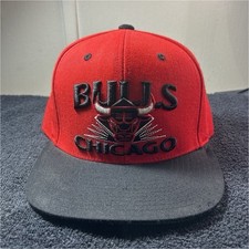 Mitchell  Ness Chicago Bulls NBA Snapback Cap Hat Red/Black/Green