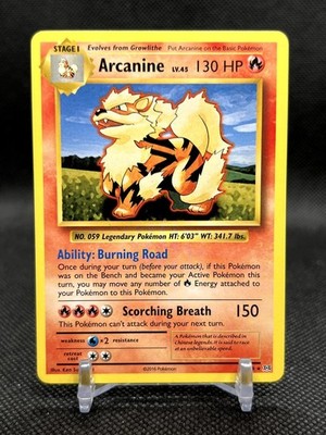 Pokemon Arcanine 18/108 Rare Evolutions NM