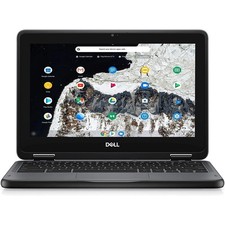 Dell Chromebook 3100 11.6" 32GB N4020 ChromeOS, Black
