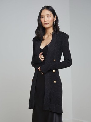L agence Noe Double-Breasted Cardigan $ 525 Size S