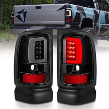 Anzo 1994-2001 Dodge Ram 1500 Led Taillights Plank Style Black Wclear Lens Anzo 1994-2001 Dodge Ram 1500 Led Taillights Plank Style Black Wclear Lens