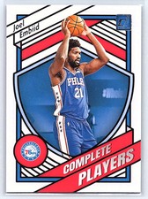2020-21 Donruss #2 Joel Embiid Complete Players