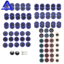 104Pcs 2" Roll Lock Sanding Disc Set 40-240 Grit 1/4 Shank for Drill Die Grinder 0.21 per gallon