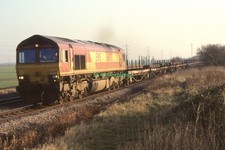 S125 35mm Slide Class 66 66092 Maud Bridge c.2004