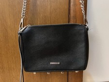Rebecca Minkoff Avery Saffiano Leather Chain Strap Crossbody Shoulder Purse