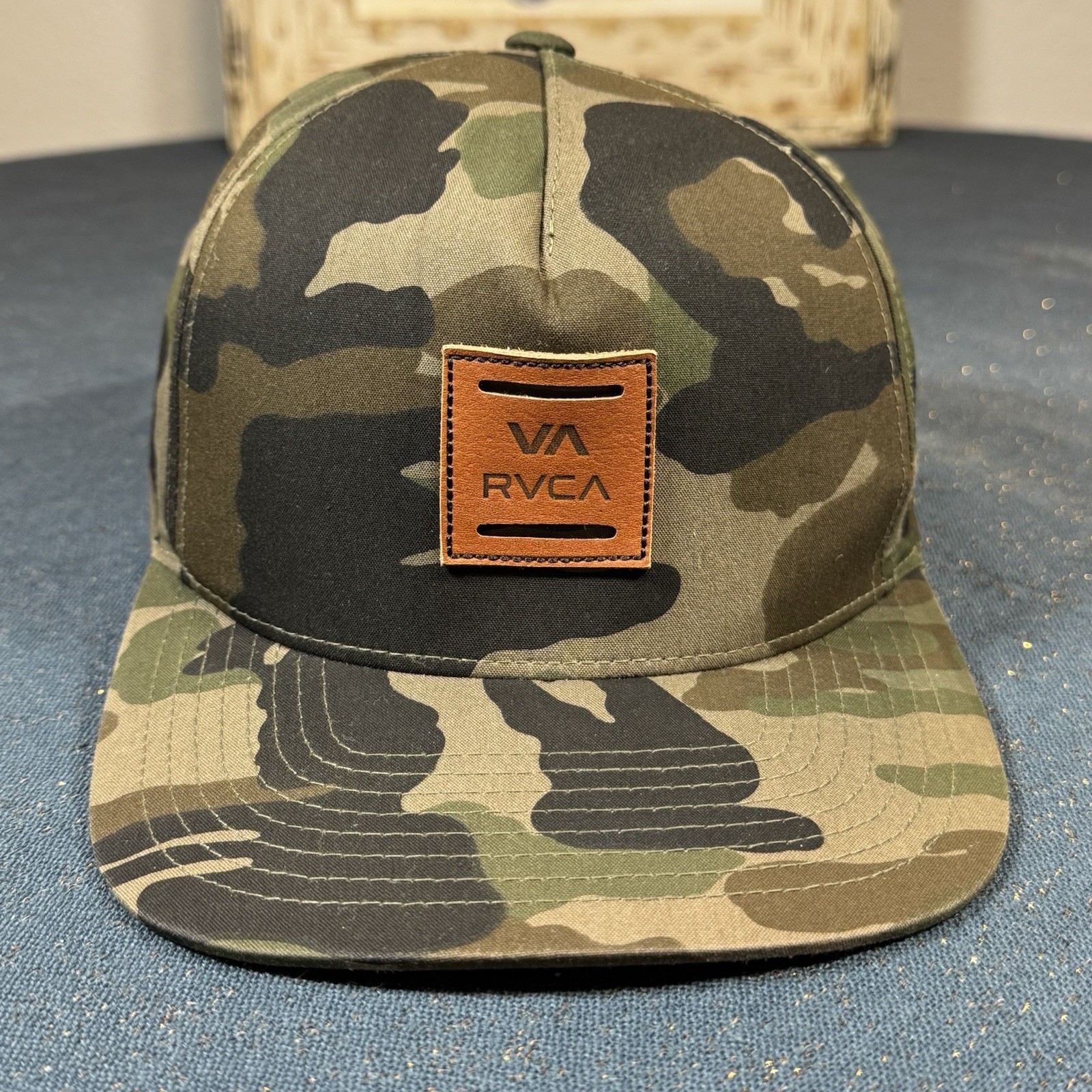 RVCA Camo Adjustable SnapBack Hat - image 1