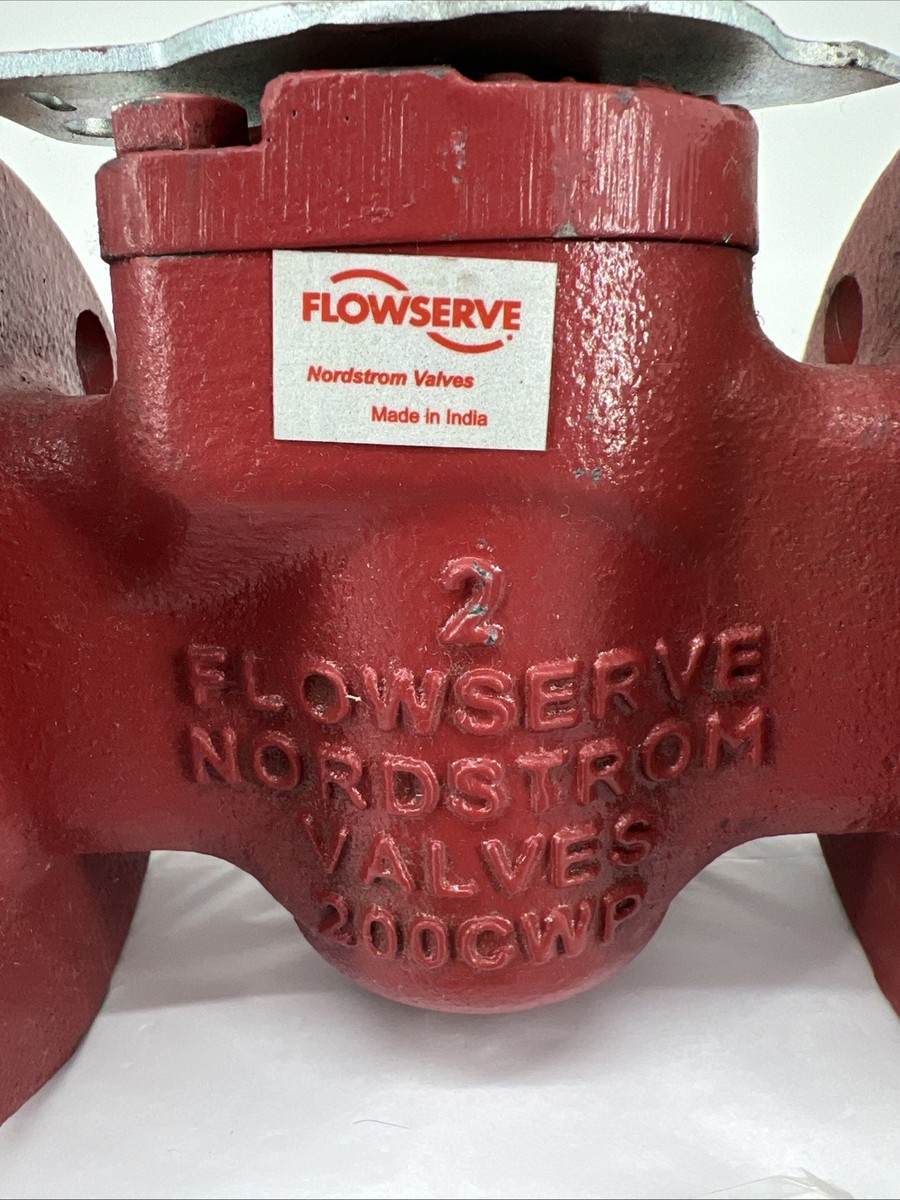 Flowserve Nordstrom Flanged Wrench Plug Valve 200 CWP E-3000951