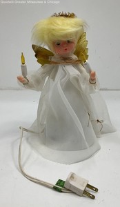 Vintage MCM Angel Christmas Tree Topper
