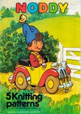 GARY KENNEDY NODDY Vintage Knit Pattern Child/Adult Sweaters 24-44"