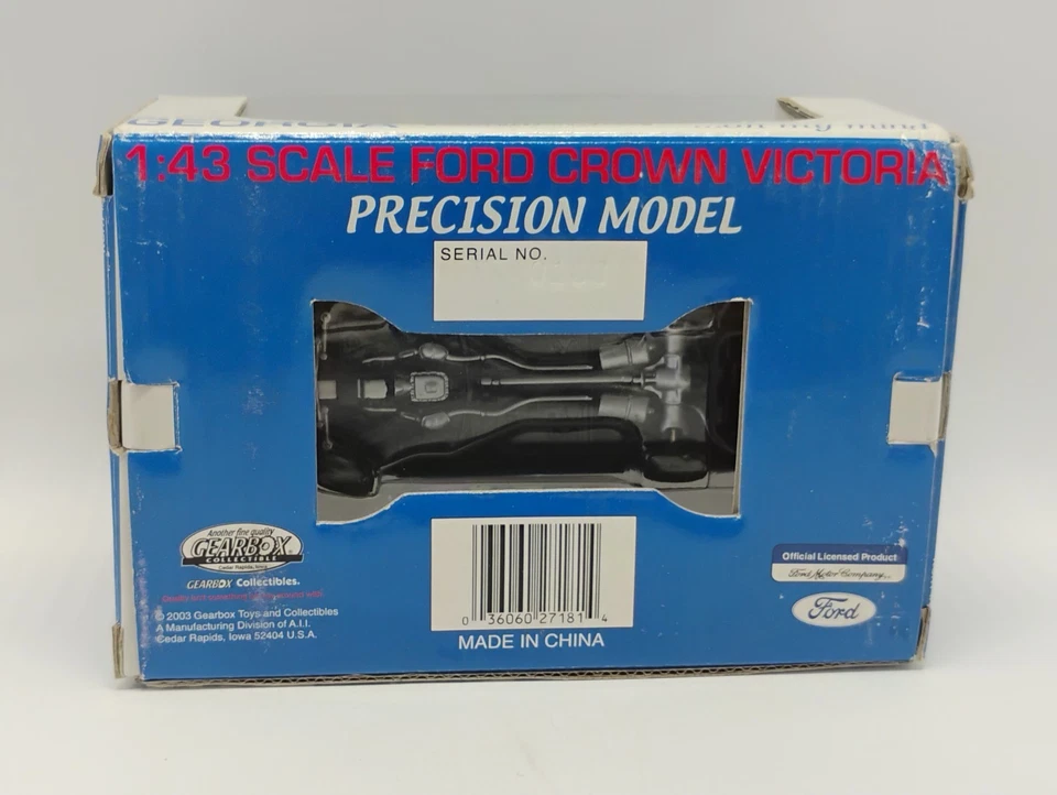 Gearbox Precision Model 1:43 Georgia State Trooper Crown Vic Police Interceptor - Image 2 of 4