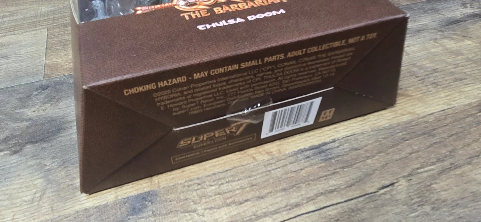 Figura Super7 Conan el Bárbaro Ultimates Wave 1 Thulsa Doom sellada nueva en caja Foto 2 de 4