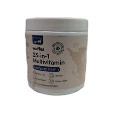 Wuffes 23 In 1 Multivitamin For Dogs All Sizes 30 Soft Chews. Exp: 10/2027