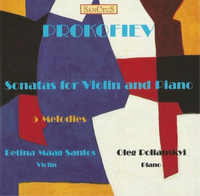 Sergei Prokofiev Prokofiev: Sonatas For Violin And Piano (Cd) Album