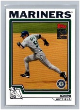 2019 Topps Archives Ichiro Retrospective 2004 Topps #I-4 Insert MLB HOF Retro