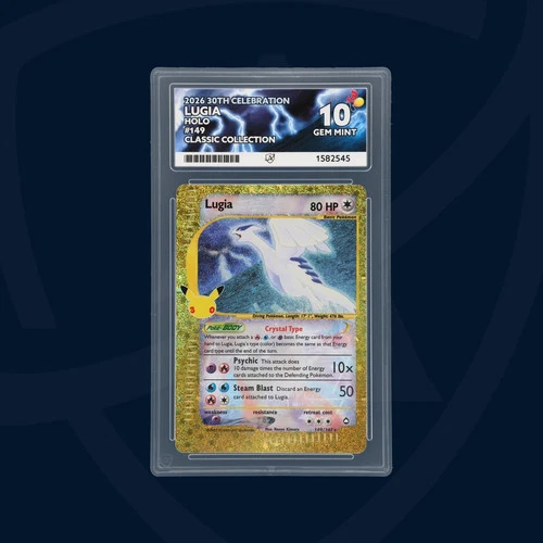 Lugia ACE Graded 10 Holo #149 2026 30th Celebration Classic Collection