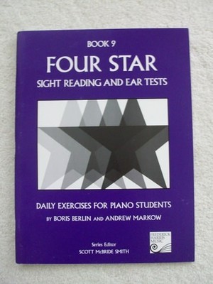 Book 9: Daily Exercises for Piano Students (Four Star Sight Reading and Ear Test