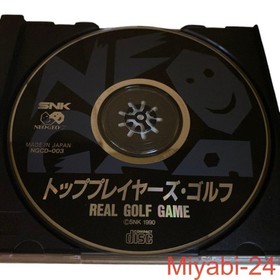 Neogeo CD Top Players Golf Game Japan Old Condition, Untested, Damaged
