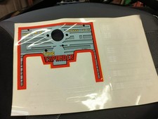 Dr Who Pinball Machine Time Expander & Police Box Decals