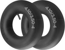 4.10/3.50-4 Heavy Duty Replacement Inner Tube with TR-13 Straight Valve Stem 2-