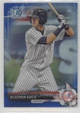 2017 Bowman Chrome Prospects Blue Refractor 116/150 Wilkerman Garcia #BCP147 i6j