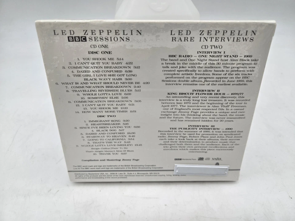 The Complete BBC Sessions by Led Zeppelin, CD Set Atlantic Limited Collectors Ed - Image 2 of 4