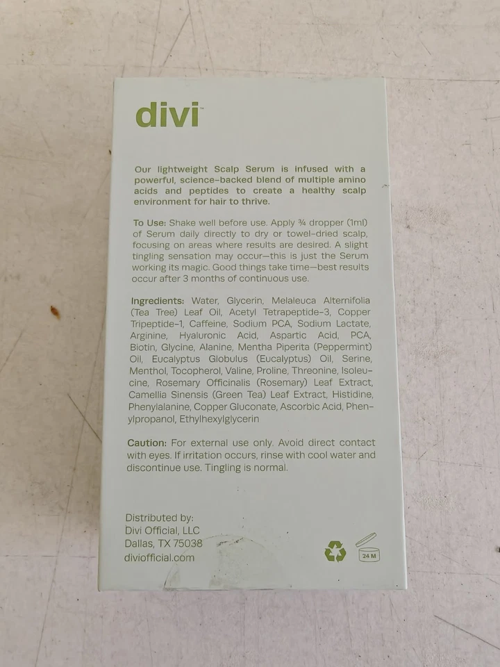 NEW Divi scalp serum 3.38 Oz 100ml - Image 2 of 4