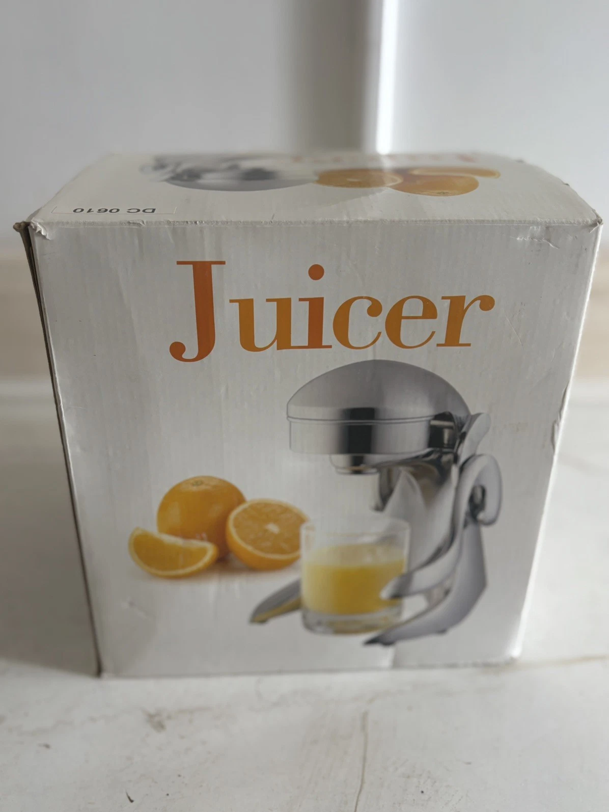 Vintage Chrome Citreous Juicer Manual Press Lever Arm