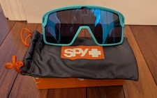 Spy Optic Monolith Sport Sunglasses w/ Happy Lens Matte Teal New With Defect.