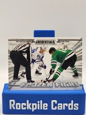 2024-25 UD Credentials - Frozen Fight William Nylander, Jamie Benn FF-BN