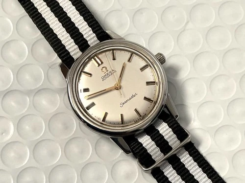 Vintage Omega Seamaster Automatic Stainless Steel Men's Watch Nice !