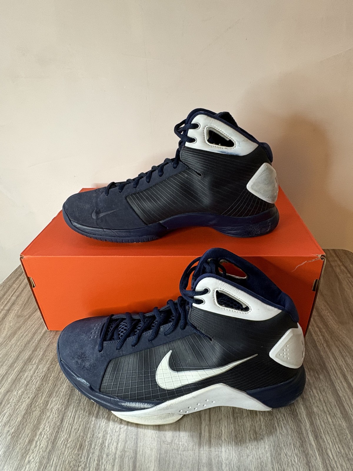 NIKE HYPERDUNK 2008 SAMPLE - Rare Midnight Navy S… - image 3