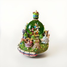 Walt Disney Monorail Musical Snow globe Mickey 4 Parks Large Zip-A-Dee-Doo-Dah 