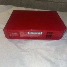 Nintendo Wii Red Console RVL-001 Lot: Wii Remote & Motion Plus Wires Sensor Bar