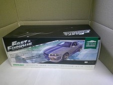 Greenlight Brian's 1999 Nissan Skyline GT-R R34 1/18 Fast & Furious Brian