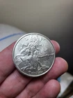2023 - 1 oz .999 Fine Silver Round Silver Shield Trivium Girls Silver Shield BU