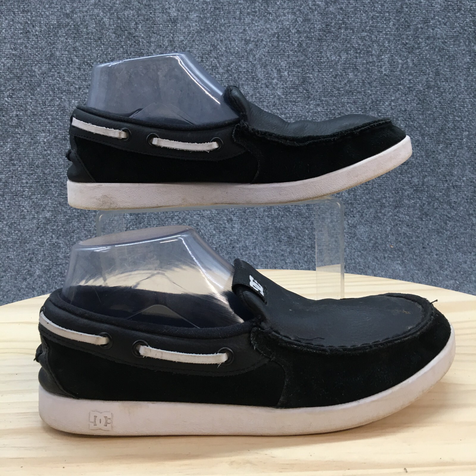 DC Shoes Mens 7 Villain Skateboard Sneakers Slip On F… Gem