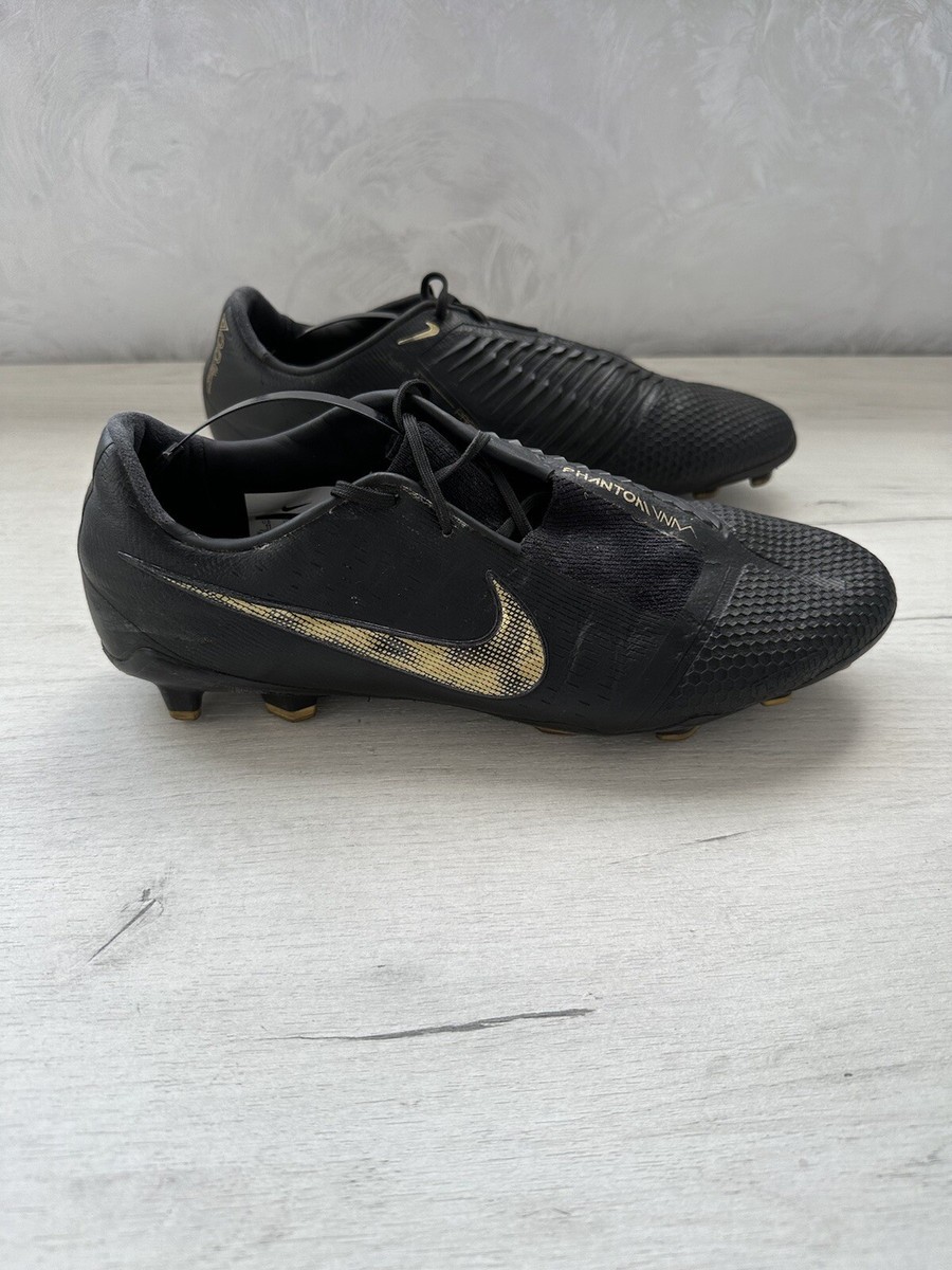 Nike Phantom Venom Elite FG Gold Black ACC Soccer Cleats Football