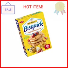 Betty Crocker Bisquick Original Pancake & Baking Mix, 40 oz.