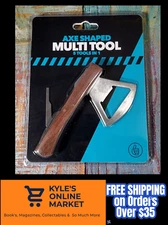Thumbs Up! Axe Shaped Multi Tool - 5 Tools in 1 - NEW- Damaged