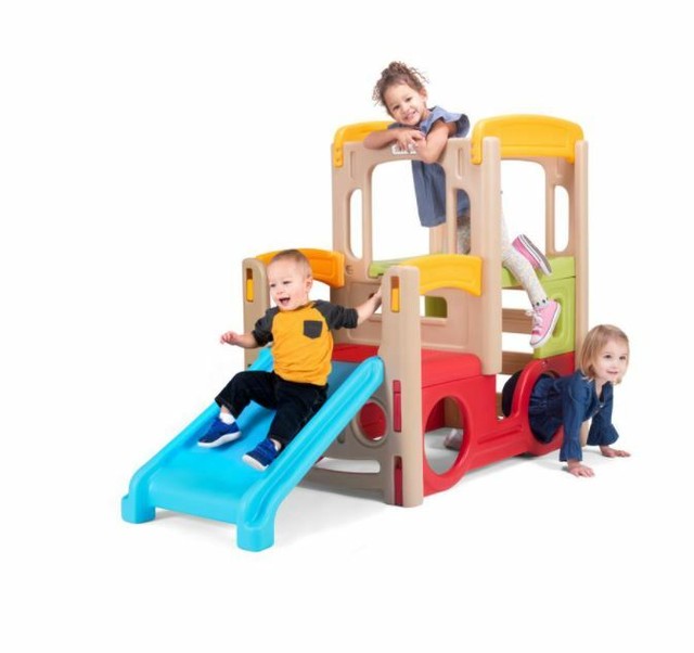 plastic slide playset